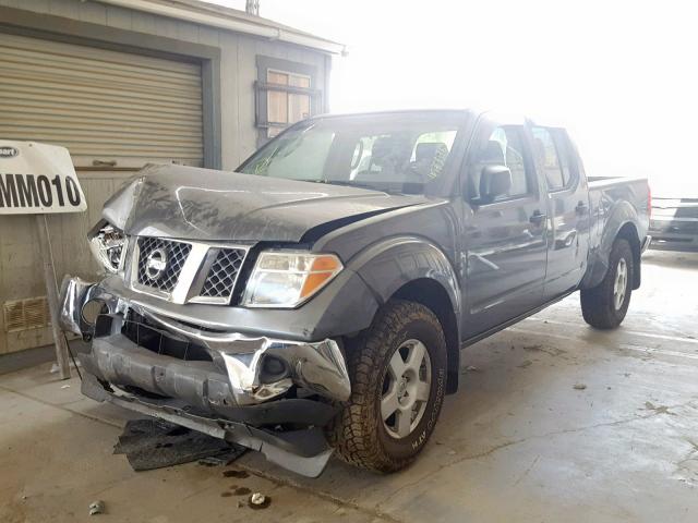 1N6AD09W77C438178 - 2007 NISSAN FRONTIER C GRAY photo 2