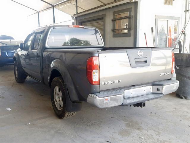 1N6AD09W77C438178 - 2007 NISSAN FRONTIER C GRAY photo 3