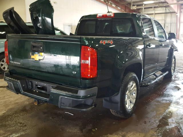 1GCGTCE35G1195334 - 2016 CHEVROLET COLORADO L GREEN photo 4
