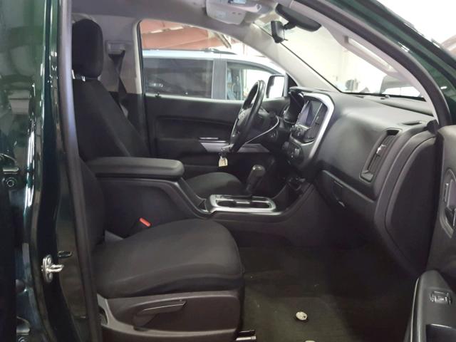 1GCGTCE35G1195334 - 2016 CHEVROLET COLORADO L GREEN photo 5