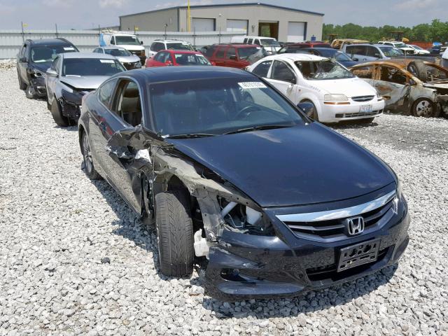 1HGCS1B83CA014376 - 2012 HONDA ACCORD EXL BLACK photo 1