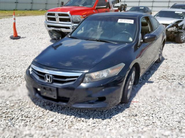 1HGCS1B83CA014376 - 2012 HONDA ACCORD EXL BLACK photo 2