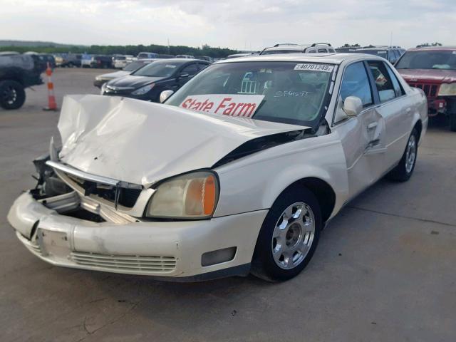 1G6KD54Y92U209486 - 2002 CADILLAC DEVILLE WHITE photo 2