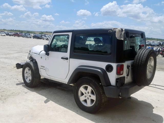 1C4AJWAG7HL634075 - 2017 JEEP WRANGLER S 白色 照片 3