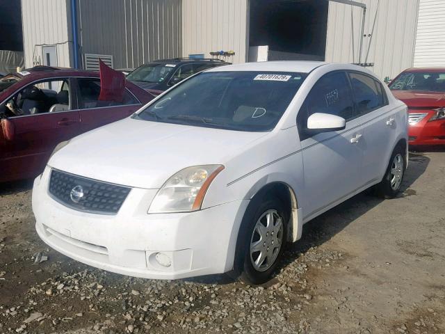 3N1AB61E98L729899 - 2008 NISSAN SENTRA 2.0 WHITE photo 2