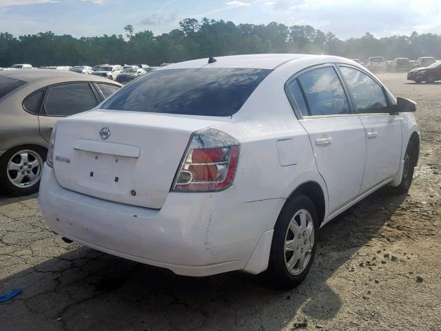 3N1AB61E98L729899 - 2008 NISSAN SENTRA 2.0 WHITE photo 4