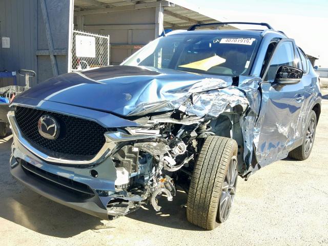 JM3KFADL8H0149910 - 2017 MAZDA CX-5 GRAND BLUE photo 2