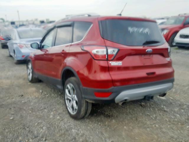 1FMCU9J91HUA33379 - 2017 FORD ESCAPE TIT RED photo 3