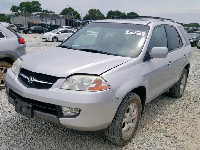 2HNYD18892H525042 - 2002 ACURA MDX TOURIN SILVER photo 2