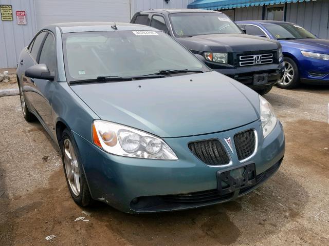 1G2ZH57N694146248 - 2009 PONTIAC G6 GT GREEN photo 1