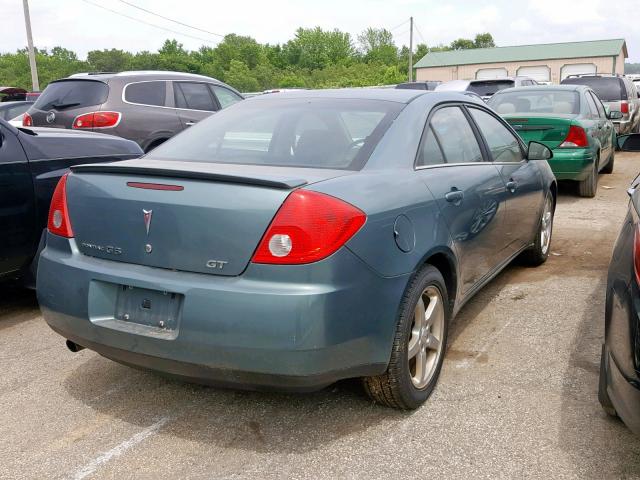 1G2ZH57N694146248 - 2009 PONTIAC G6 GT GREEN photo 4