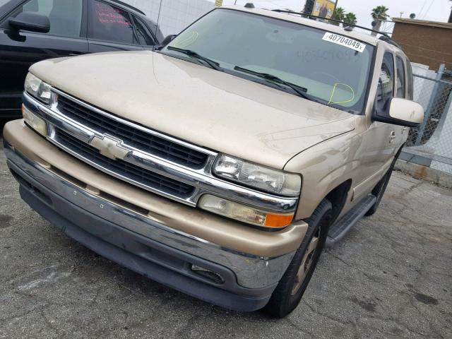 1GNEC13T05R170815 - 2005 CHEVROLET TAHOE C150 GOLD photo 2