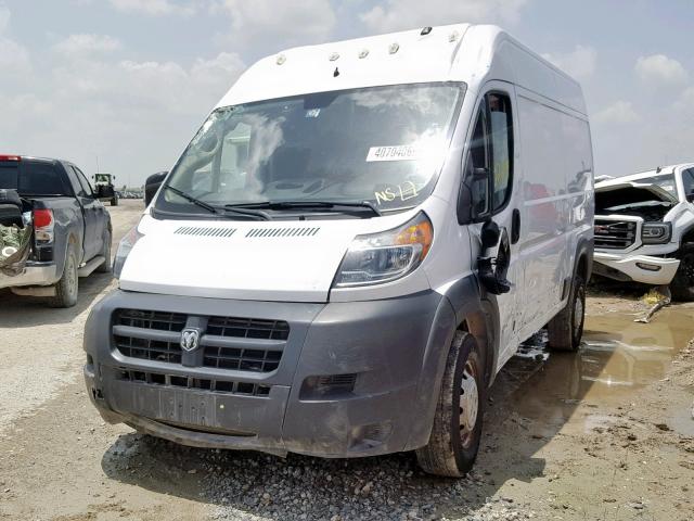 3C6TRVCGXJE112927 - 2018 RAM PROMASTER 白色 照片 2