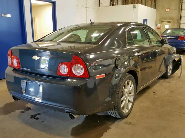 1G1ZE5E74BF347822 - 2011 CHEVROLET MALIBU LTZ 黑色 照片 4