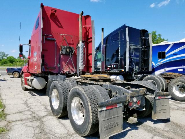 1FUJA6CK06LU77187 - 2006 FREIGHTLINER CONVENTION RED photo 3