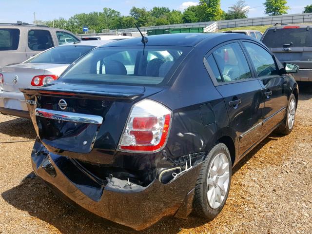 3N1AB6AP8BL607978 - 2011 NISSAN SENTRA 2.0 BLACK photo 4