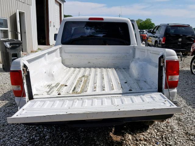 1FTYR10D46PA78346 - 2006 FORD RANGER WHITE photo 6