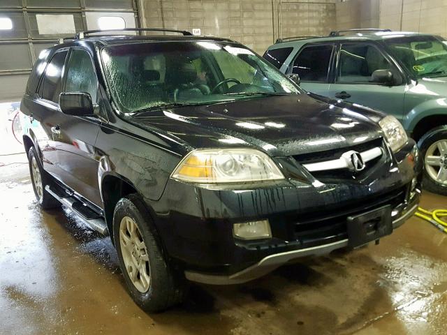 2HNYD18976H501742 - 2006 ACURA MDX TOURIN BLACK photo 1