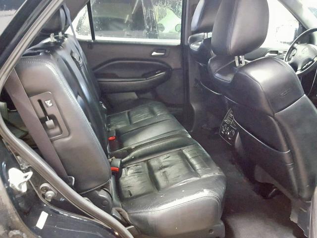 2HNYD18976H501742 - 2006 ACURA MDX TOURIN BLACK photo 6