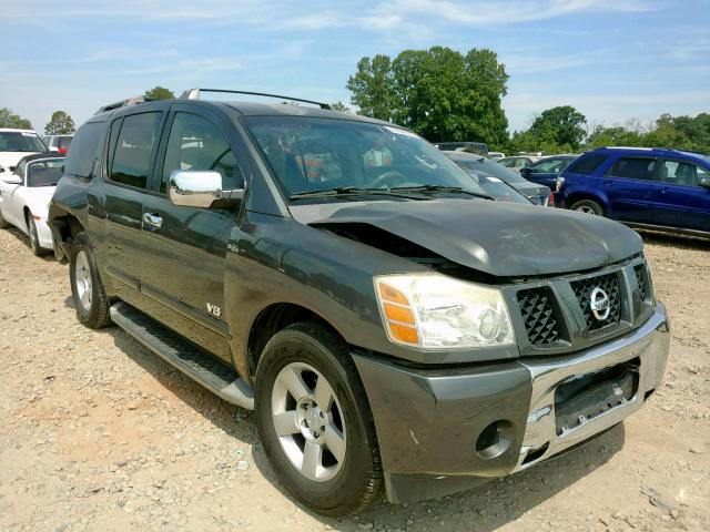 5N1AA08A46N704143 - 2006 NISSAN ARMADA SE CHARCOAL photo 1