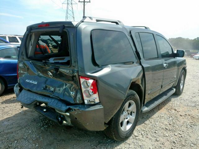 5N1AA08A46N704143 - 2006 NISSAN ARMADA SE CHARCOAL photo 4