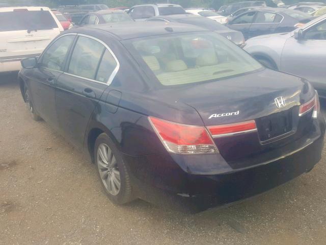 1HGCP2F89BA151595 - 2011 HONDA ACCORD EXL BLACK photo 3