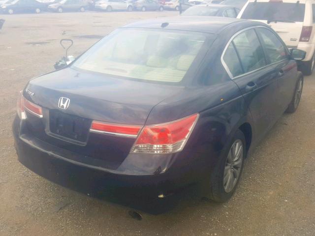 1HGCP2F89BA151595 - 2011 HONDA ACCORD EXL BLACK photo 4