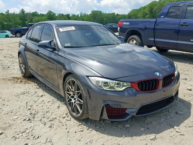 WBS8M9C52H5G42023 - 2017 BMW M3 CHARCOAL photo 1