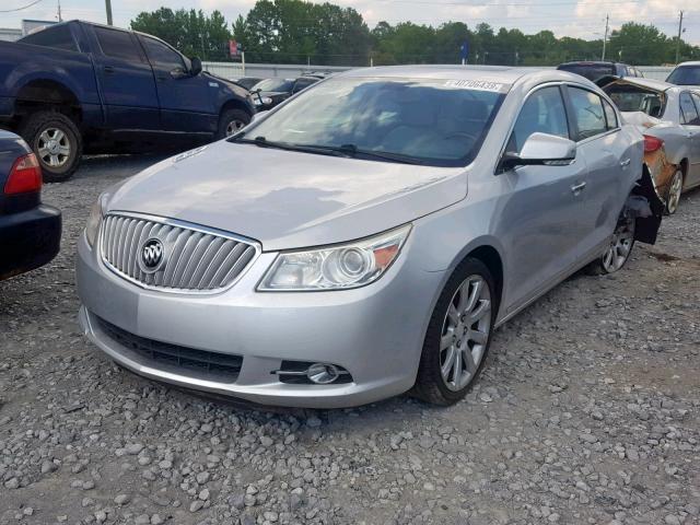 1G4GE5ED0BF377139 - 2011 BUICK LACROSSE C SILVER photo 2