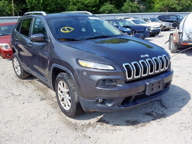 1C4PJMCB2GW118218 - 2016 JEEP CHEROKEE L GRAY photo 1