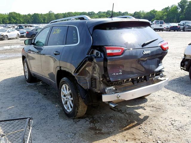 1C4PJMCB2GW118218 - 2016 JEEP CHEROKEE L GRAY photo 3