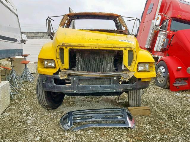 3FRXF75474V607353 - 2004 FORD F750 SUPER YELLOW photo 10