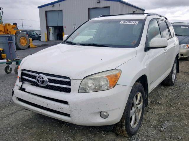 JTMBD31V265010484 - 2006 TOYOTA RAV4 LIMIT WHITE photo 2