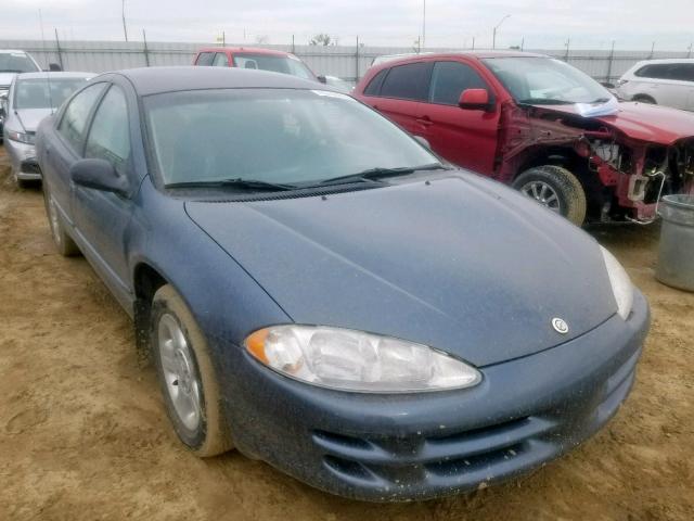 2C3HH46RX2H242189 - 2002 CHRYSLER INTREPID S GRAY photo 1