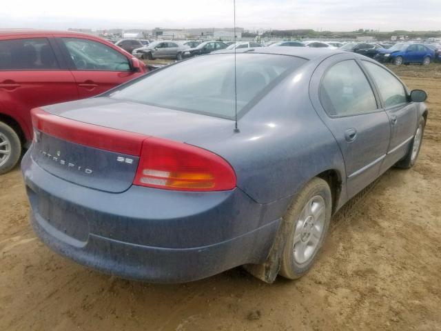 2C3HH46RX2H242189 - 2002 CHRYSLER INTREPID S GRAY photo 4