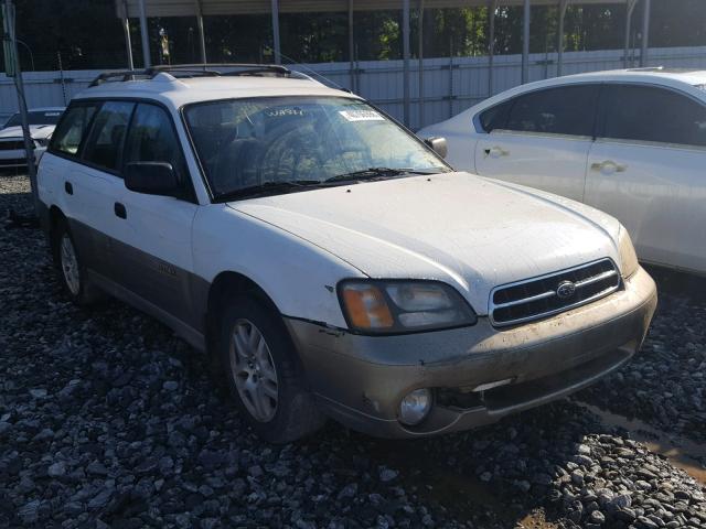 4S3BH6750Y7622865 - 2000 SUBARU LEGACY OUT WHITE photo 1