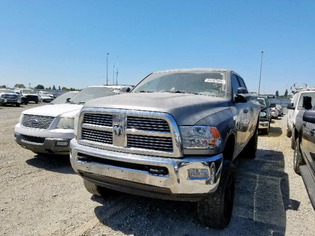 3D7UT2CL6AG123489 - 2010 DODGE RAM 2500 GRAY photo 2