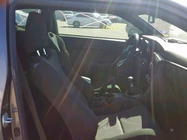 JTKJF5C74B3010128 - 2011 TOYOTA SCION TC ნაცრისფერი ფოტო 5