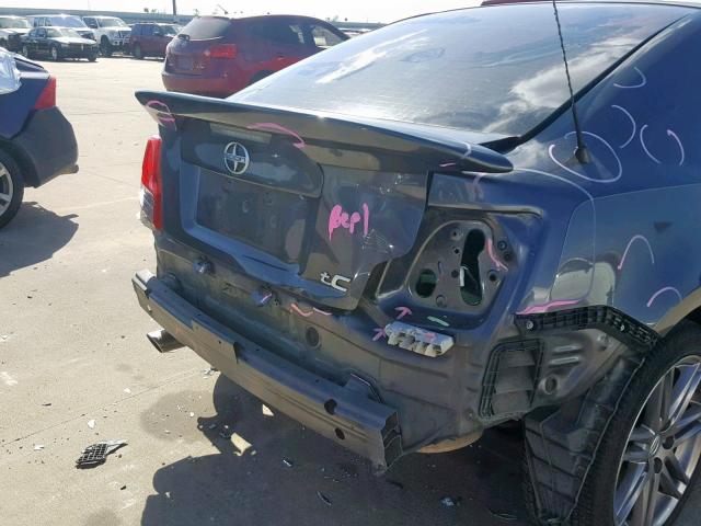 JTKJF5C74B3010128 - 2011 TOYOTA SCION TC ნაცრისფერი ფოტო 9