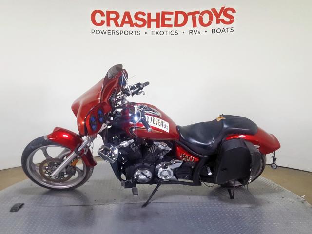 JYAVP33E9FA011605 - 2015 YAMAHA XVS1300 CU RED photo 5