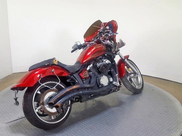 JYAVP33E9FA011605 - 2015 YAMAHA XVS1300 CU RED photo 8