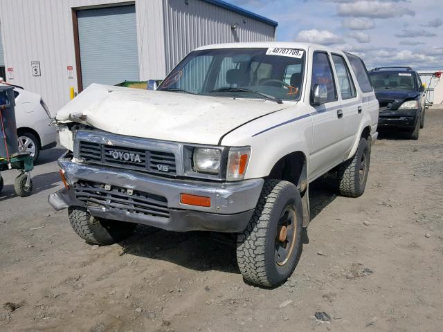 JT3VN39W4M8025902 - 1991 TOYOTA 4RUNNER VN WHITE photo 2