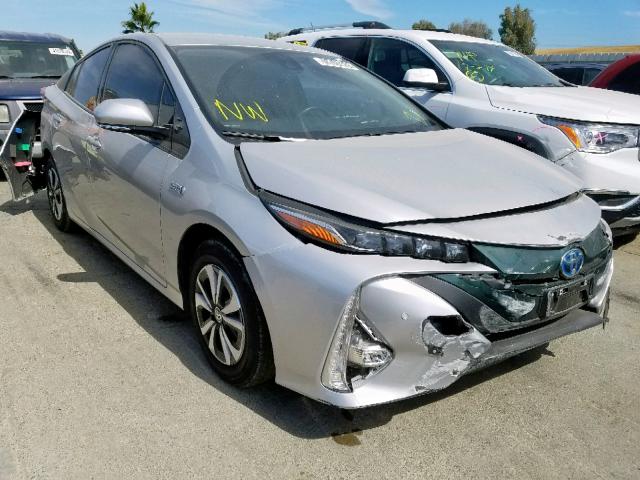 JTDKARFP5H3037361 - 2017 TOYOTA PRIUS PRIM 银色 照片 1