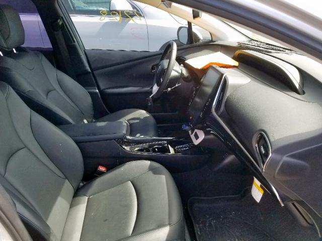 JTDKARFP5H3037361 - 2017 TOYOTA PRIUS PRIM 银色 照片 5