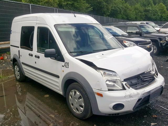 NM0LS7DN2DT168522 - 2013 FORD TRANSIT CO WHITE photo 1