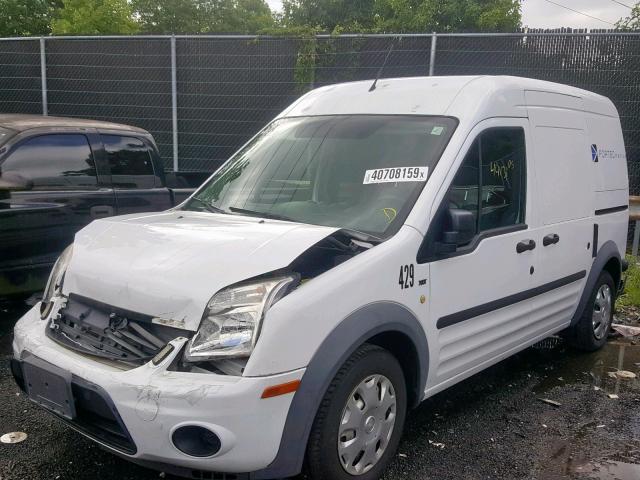 NM0LS7DN2DT168522 - 2013 FORD TRANSIT CO WHITE photo 2