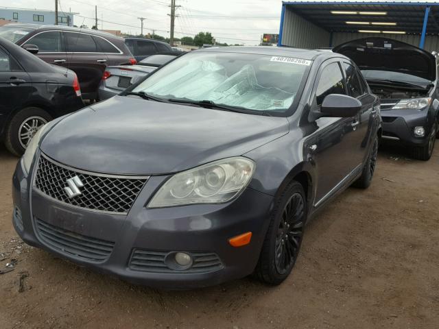 JS2RF9A56A6100337 - 2010 SUZUKI KIZASHI GT GRAY photo 2