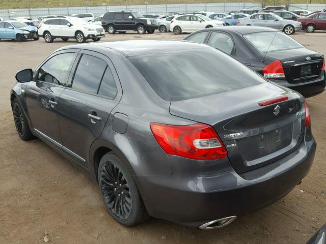 JS2RF9A56A6100337 - 2010 SUZUKI KIZASHI GT GRAY photo 3