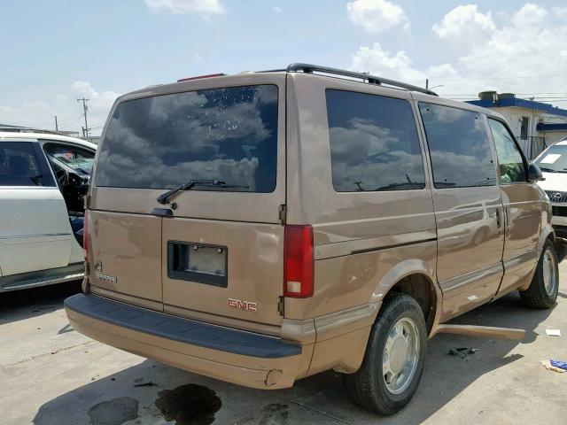 1GKDM19X43B515916 - 2003 GMC SAFARI XT BROWN photo 4