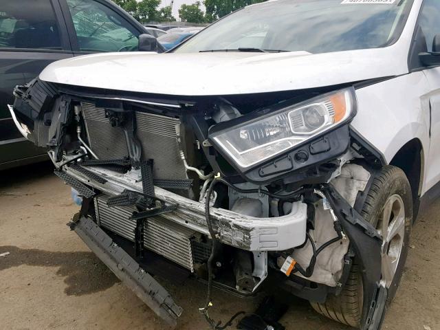 2FMPK3G90GBC52690 - 2016 FORD EDGE SE WHITE photo 9